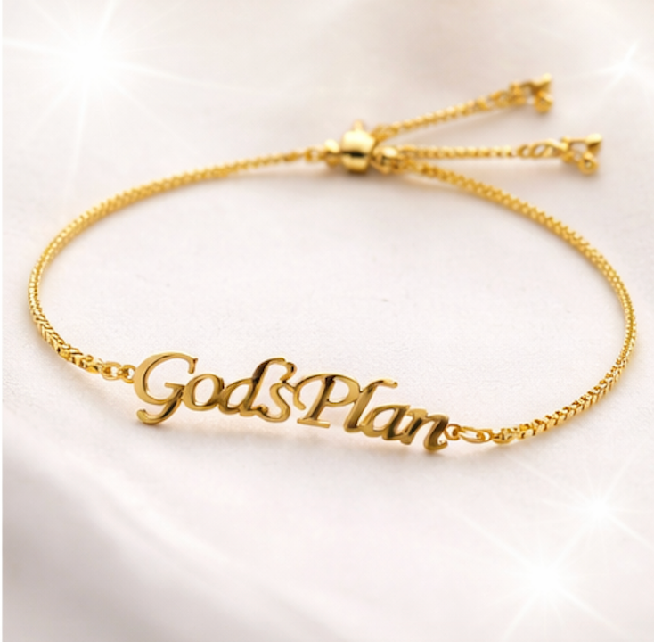 God’s Plan Signature Bracelet