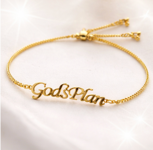 God’s Plan Signature Bracelet